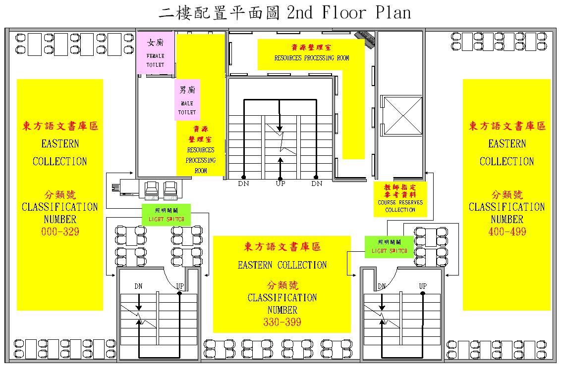二樓配置平面圖